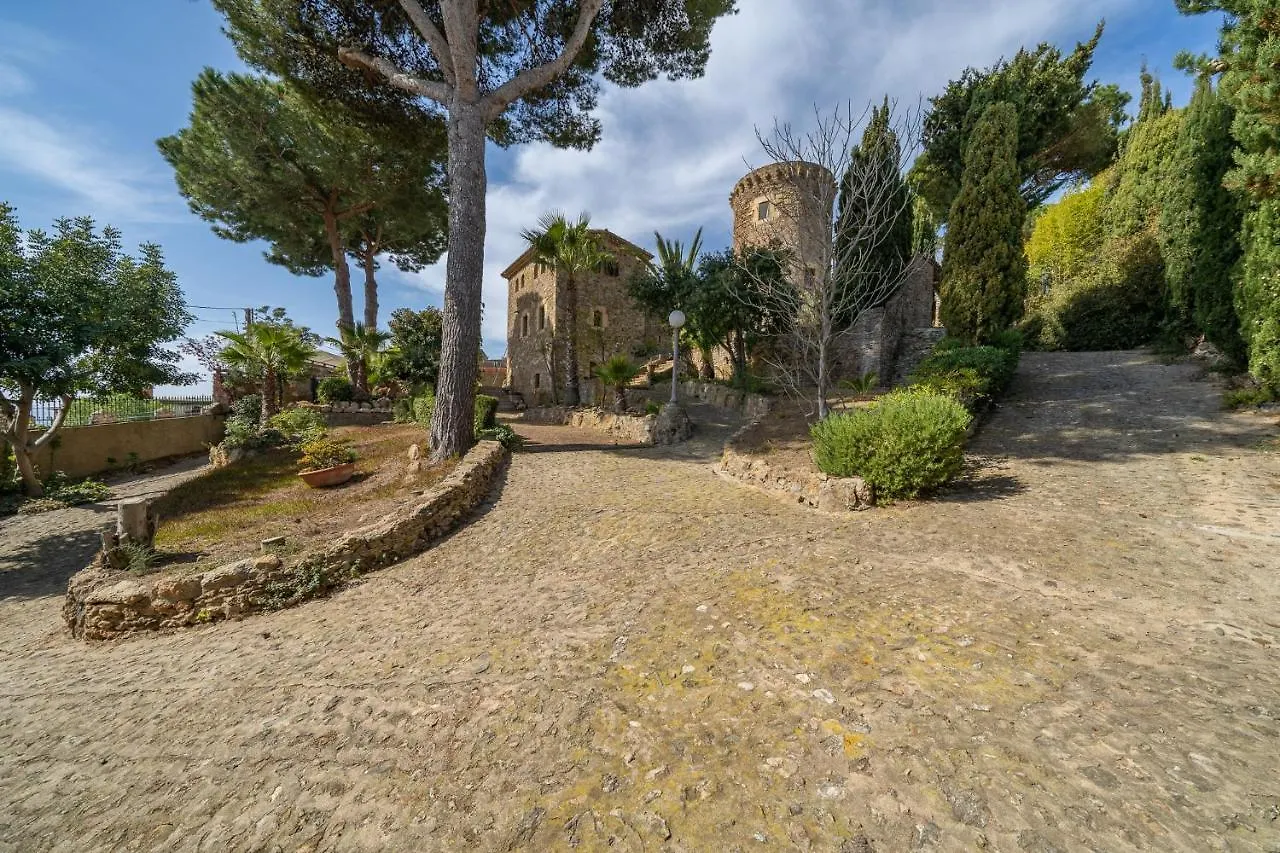 Villa Castillo Can Xirau, Propiedad Exclusiva Con Piscina & Aircon Santa Susanna