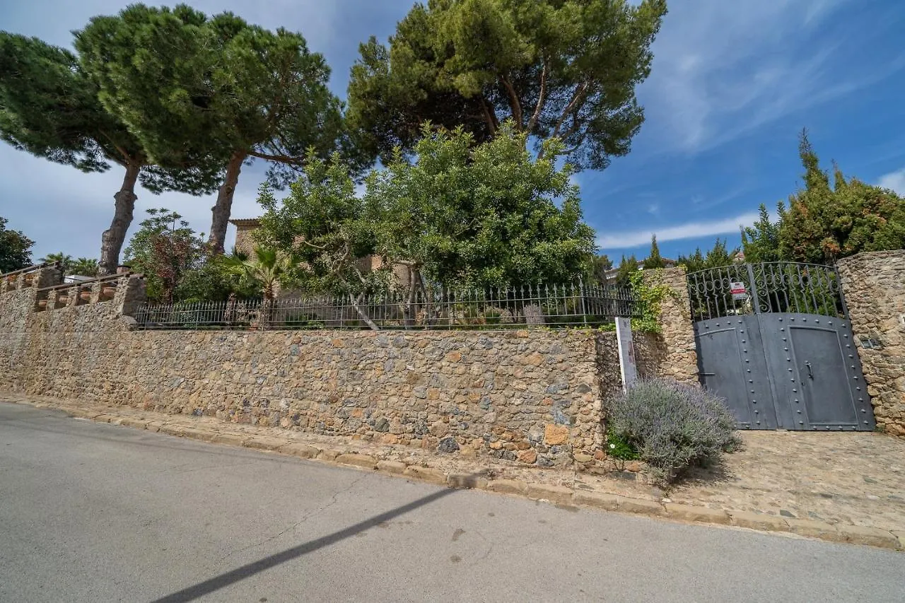 Villa Castillo Can Xirau, Propiedad Exclusiva Con Piscina & Aircon Santa Susanna